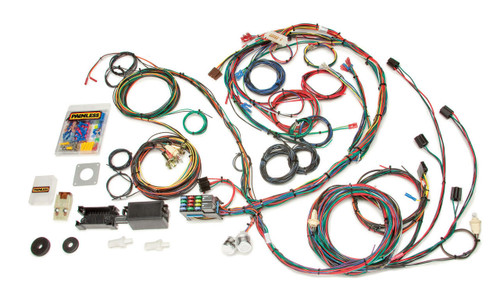 PAINLESS WIRING Painless Wiring 69-70 Mustang Chassis Harness 22 Circuits 