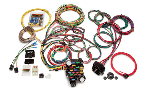 PAINLESS WIRING Painless Wiring 28 Circuit Muscle Car Wiring Harness 