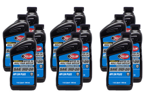  Redline Oil Pro-Series 5W20 Oil Case 12 X 1 Quart 