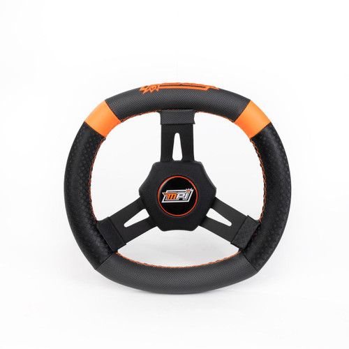  MPI Quarter Midget Flat Top Steering Wheel - 3-Bolt Mounting 