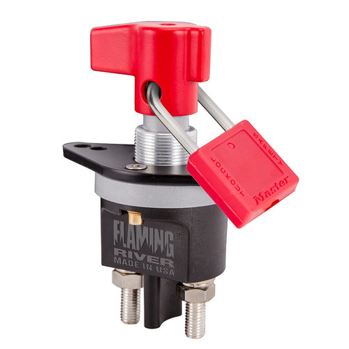 FLAMING RIVER Flaming River The Big Switch 500 Lock Out Hole With Lever Hand 