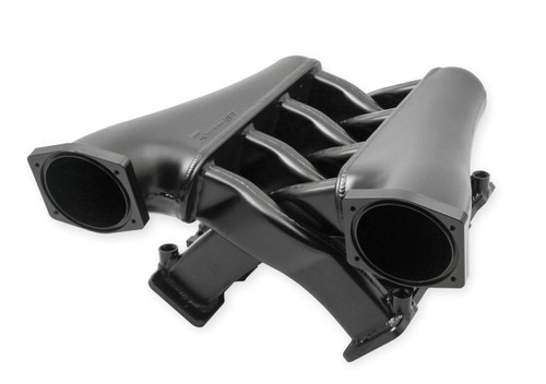 HOLLEY Holley Ls3/L92 Dual Plenum 102Mm Intake Manifold & Fuel Rail Kit - Black 