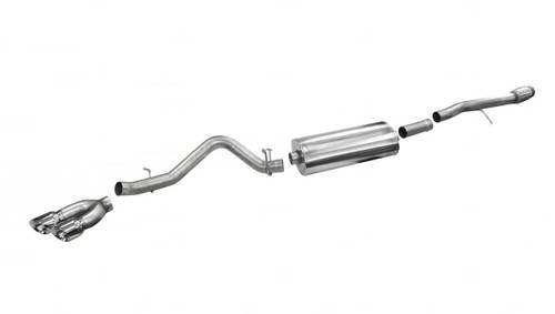 CORSA PERFORMANCE Corsa Performance Exhaust Cat-Back - 3.5In Single Side Exit 