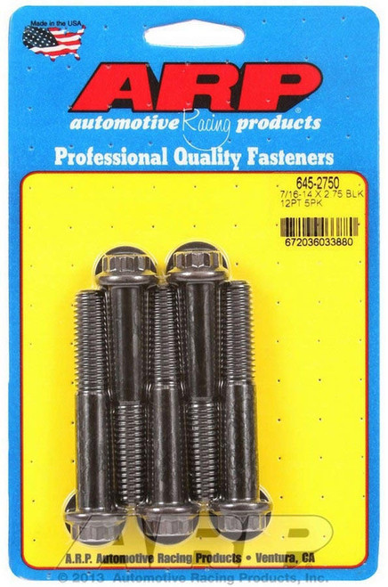  ARP Bolt Kit - 12Pt 5Pk 7/16-14 X 2.750 