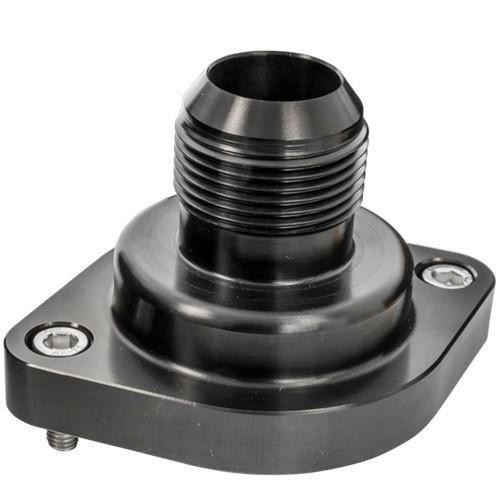 BILLET SPECIALTIES Billet Specialties 04-09 Gm Ls Black Machined -16 An Thermostat Housing 