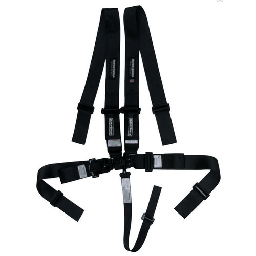 ULTRA SHIELD Ultra Shield Harness 5Pt Black Indiv Shoulder Pull-Down 