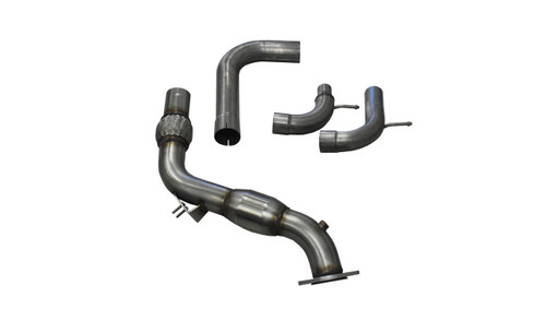 CORSA PERFORMANCE Corsa Performance 15-23 Ford Mustang Ecoboost 3" Catted Downpipe 