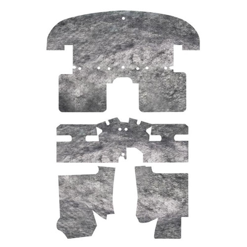 DESIGN ENGINEERING Design Engineering 90-05 Miata Under Carpet Floor Insulation Kit 