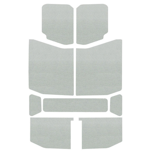 DESIGN ENGINEERING Design Engineering Jeep Jl 4 Dr 18-   Headl Iner Kit White 9Pc Dsn050170 