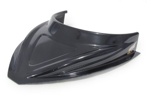 FIVESTAR Fivestar Md3 Hood Scoop 3In Tall Curved Carbon Fiber Look 