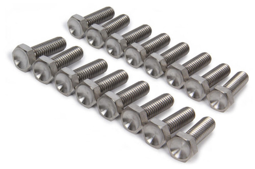 Ti22 PERFORMANCE Ti22 Performance Bead Lock Bolt Kit 16Pcs Titanium 1In Long 