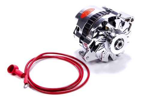 POWERMASTER Powermaster Cs130 Gm 140Amp Chrome Alternator 