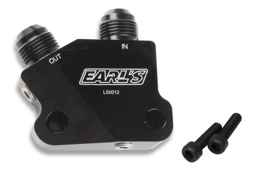 EARLS Earls Gm Ls Engine Oil Cooler Adapter 