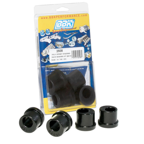 BBK PERFORMANCE Bbk Performance Rack & Pinion Bushing Set 86-04 Mustang Offset 