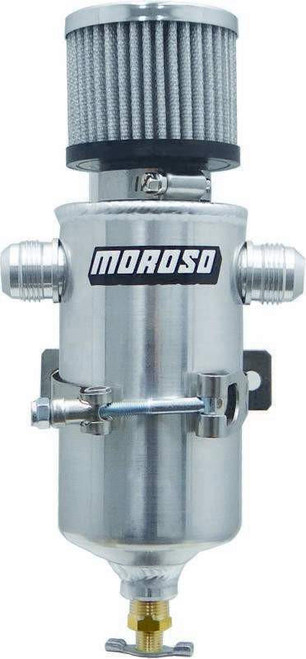 MOROSO Moroso Breather Tank- Dry Sump W/Two 12An Male 