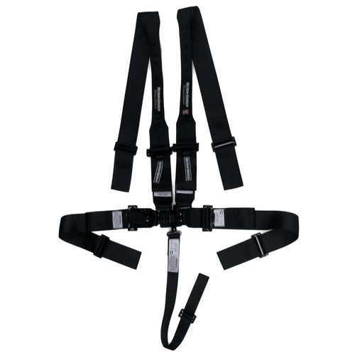 ULTRA SHIELD Ultra Shield Harness 5Pt Black Hans Shoulder Pull-Down 