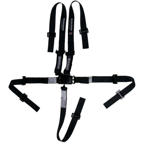 ULTRA SHIELD Ultra Shield Harness Junior 5Pt Blk Indiv Shoulder 2In P/U 