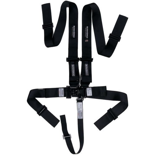 ULTRA SHIELD Ultra Shield Harness 5Pt Black Indiv Shoulder 3In Pull-Down 
