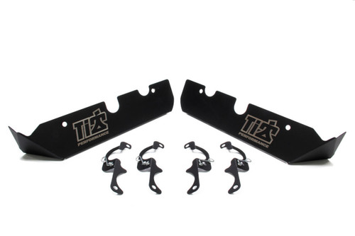 Ti22 PERFORMANCE Ti22 Performance Spark Plug Guards Complete Black 