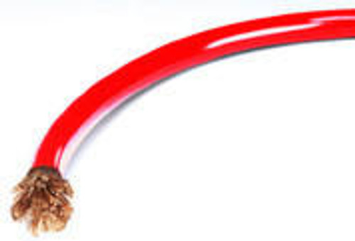 QUICKCAR RACING PRODUCTS Quickcar Racing Products Power Cable 4 Gauge Red 125Ft Roll 