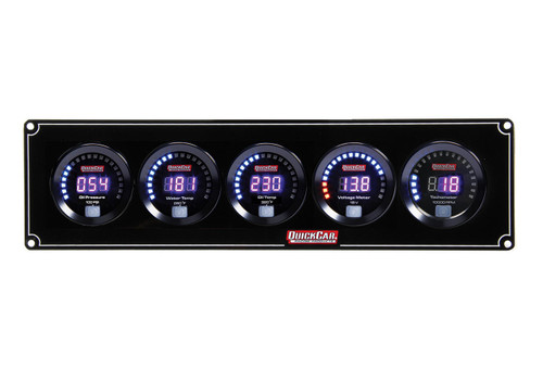 QUICKCAR RACING PRODUCTS Quickcar Racing Products Digital 4-1 Gauge Panel Op/Wt/Ot/Volt W/Tach 