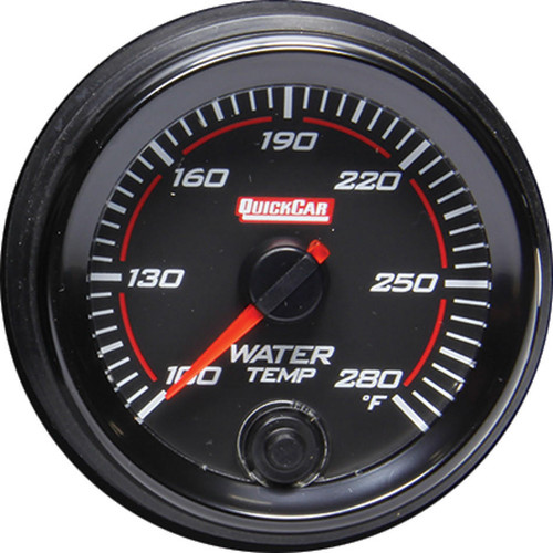 QUICKCAR RACING PRODUCTS Quickcar Racing Products Redline Gauge Water Temperature 