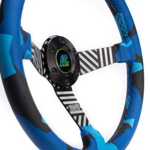 MPI Vaughn Gittin Jr Drift Steering Wheel - Blue   MPI Vaughn Gittin Jr Drift Steering Wheel - Blue