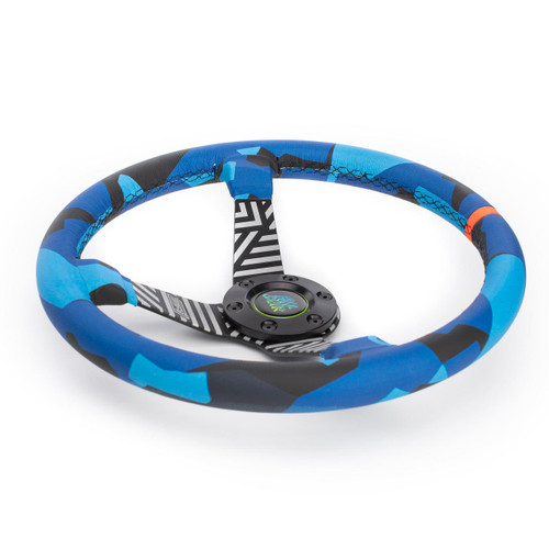 MPI Vaughn Gittin Jr Drift Steering Wheel - Blue   MPI Vaughn Gittin Jr Drift Steering Wheel - Blue
