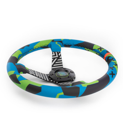  MPI Vaughn Gittin Jr Drift Steering Wheel - Green 