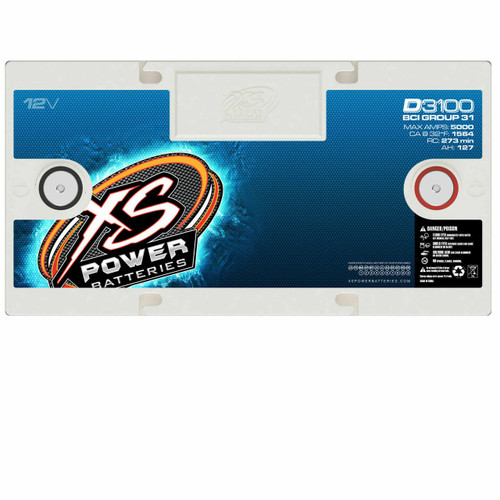 XS Power Battery Xs Power Battery Xs Power Agm Battery 12 Volt 1565A Ca 