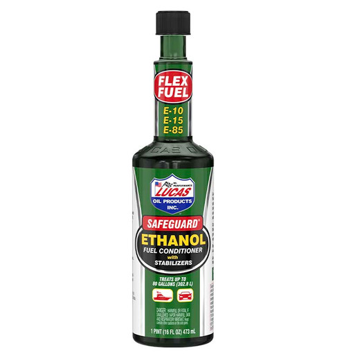 Lucas Oil Safeguard Ethanol Fuel Conditioner With Stabilizers - 16 Ounce