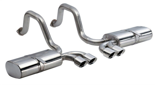 CORSA PERFORMANCE Corsa Performance 97-04 Corvette 5.7L Sprt Axle Back Exhaust System 14111 