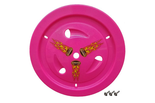 DOMINATOR RACING PRODUCTS Dominator Racing Products Wheel Cover Bolt-On Pink 1013-B-Pk 