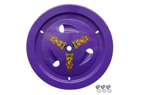 DOMINATOR RACING PRODUCTS Dominator Racing Products Wheel Cover Dzus-On Purple Real Style 1007-D-Pu 
