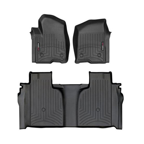 WEATHERTECH Weathertech Black Front And Rear Flo Orliners 441436-1-2 