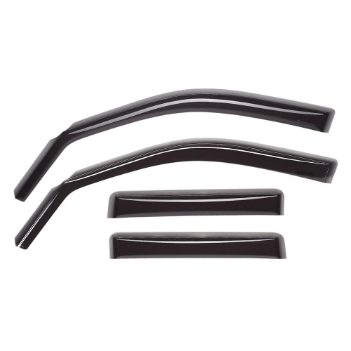 WEATHERTECH Weathertech Dark Smoke Front&Rear Si De Window Deflectors 82937 