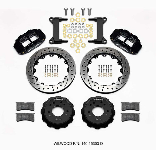 WILWOOD Wilwood Front Disc Brake Kit C10 Pro Spindle 13.06In 140-15303-D 