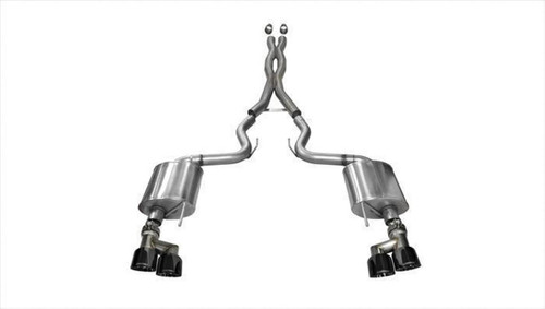 CORSA PERFORMANCE Corsa Performance Exhaust Cat-Back - 3.0In Dual Rear Exit 14337Blk 