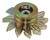 TUFF-STUFF Tuff-Stuff Alternator Gold Zinc Fan And Pulley Combo 7600Bd 