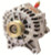 POWERMASTER Powermaster 200Amp Alternator Ford 6G Style Natural Finish 47795 