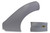 DOMINATOR RACING PRODUCTS Dominator Racing Products 2302-GRY Dominator Late Model Flare Left Gray 