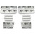 FLATLINE BARRIERS Flatline Barriers 64-67 Gm A-Body Door/ Quarter Panel Insulation 