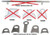 RaceQuip Racequip Replacement Hardware For #700101 Window Net Installation Kit All Items Except Long Bars 