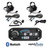  Rugged Radios Intercom System 2 Person W/Headsets Bluetooth 