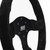  MPI 13" 6-Bolt D-Shaped Suede Steering Wheel - All Black 