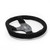  MPI 13" 6-Bolt D-Shaped Suede Steering Wheel - All Black 