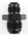 FRAGOLA Fragola 491920-BL #10 x #12 Male Reducer Fitting Black 