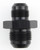 FRAGOLA Fragola #10 X #12 Male Reducer Fitting Black 
