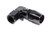 FRAGOLA Fragola 109110-BL #10 x 90 Low Profile Forged Hose End Black FRG109110-BL 