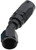 FRAGOLA Fragola 223008-BL Hose Fitting #8 30 Deg Pro-Flow Black 